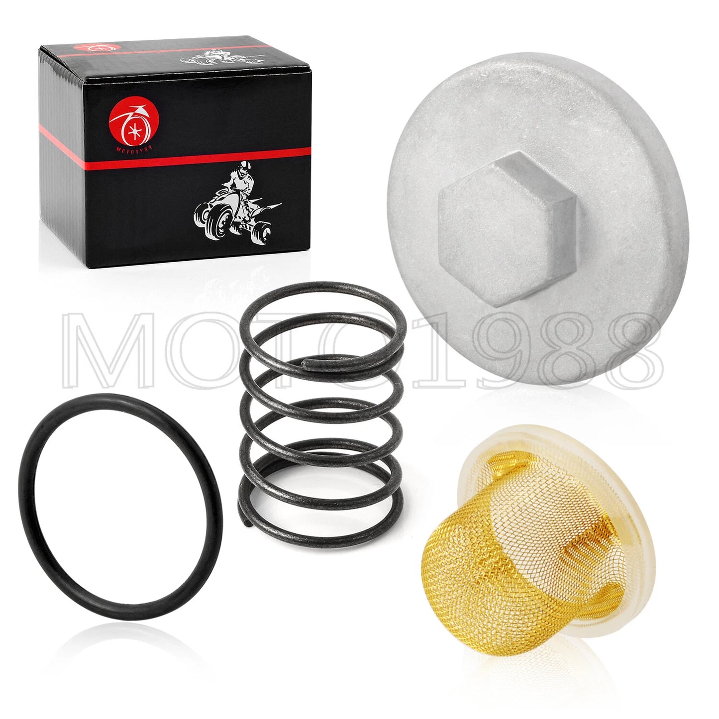 Oil Drain Plug & Strainer for Yamaha MOTO-4 200/225 (86-88)