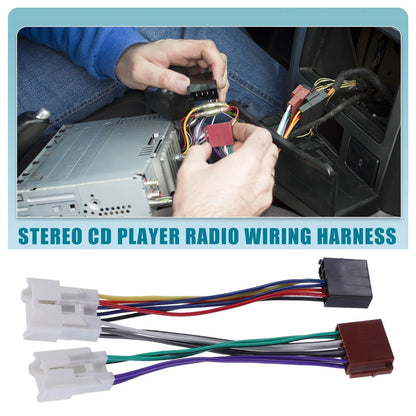14 Pin Stereo CD Player Radio Wiring Harness for Subaru (1987-2023)