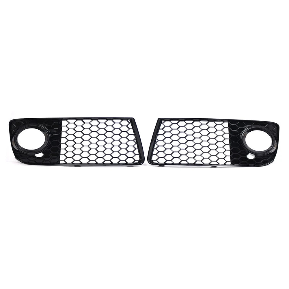 Glossy Black Honeycomb Fog Light Grille for Audi TT (2009-2014)
