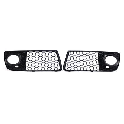 Glossy Black Honeycomb Fog Light Grille for Audi TT (2009-2014)