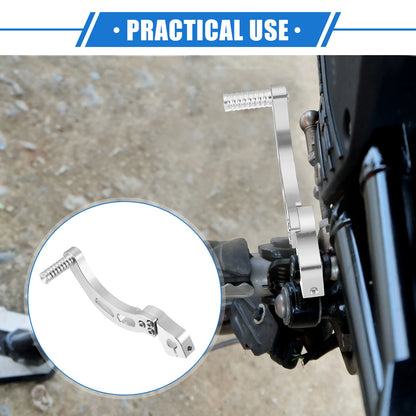 Gear Shifter Lever / Universal / Gear Shifter Lever for Motorcycle 50cc-250cc Folding Silver Tone