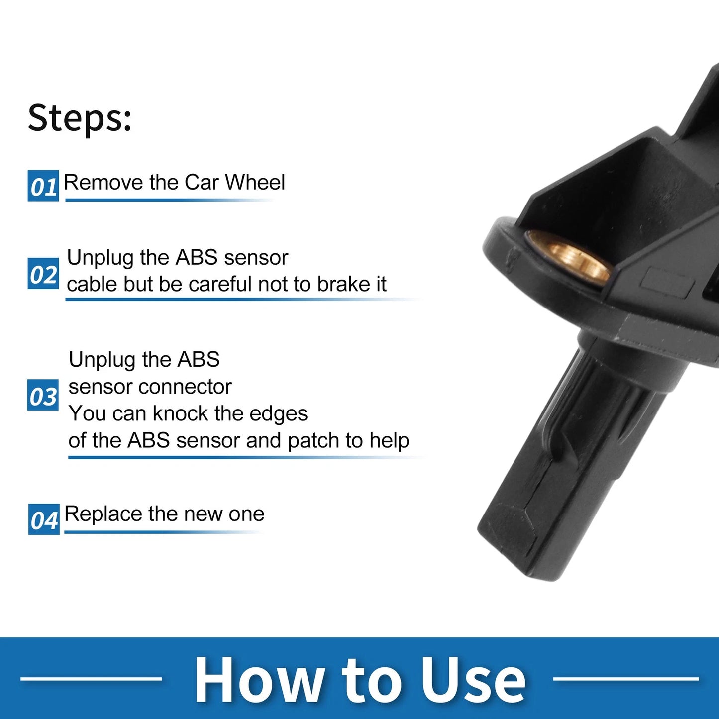 ABS Wheel Speed Sensor for Ford Escape (2013-2019)