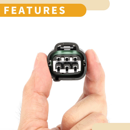 6 Pin Front Headlight Connector Plug for Toyota (All Years)