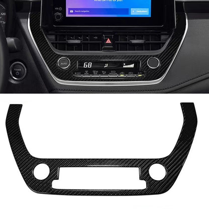 Center Console Frame Cover for Toyota Corolla GR (2023-2025) Dry Carbon Fiber
