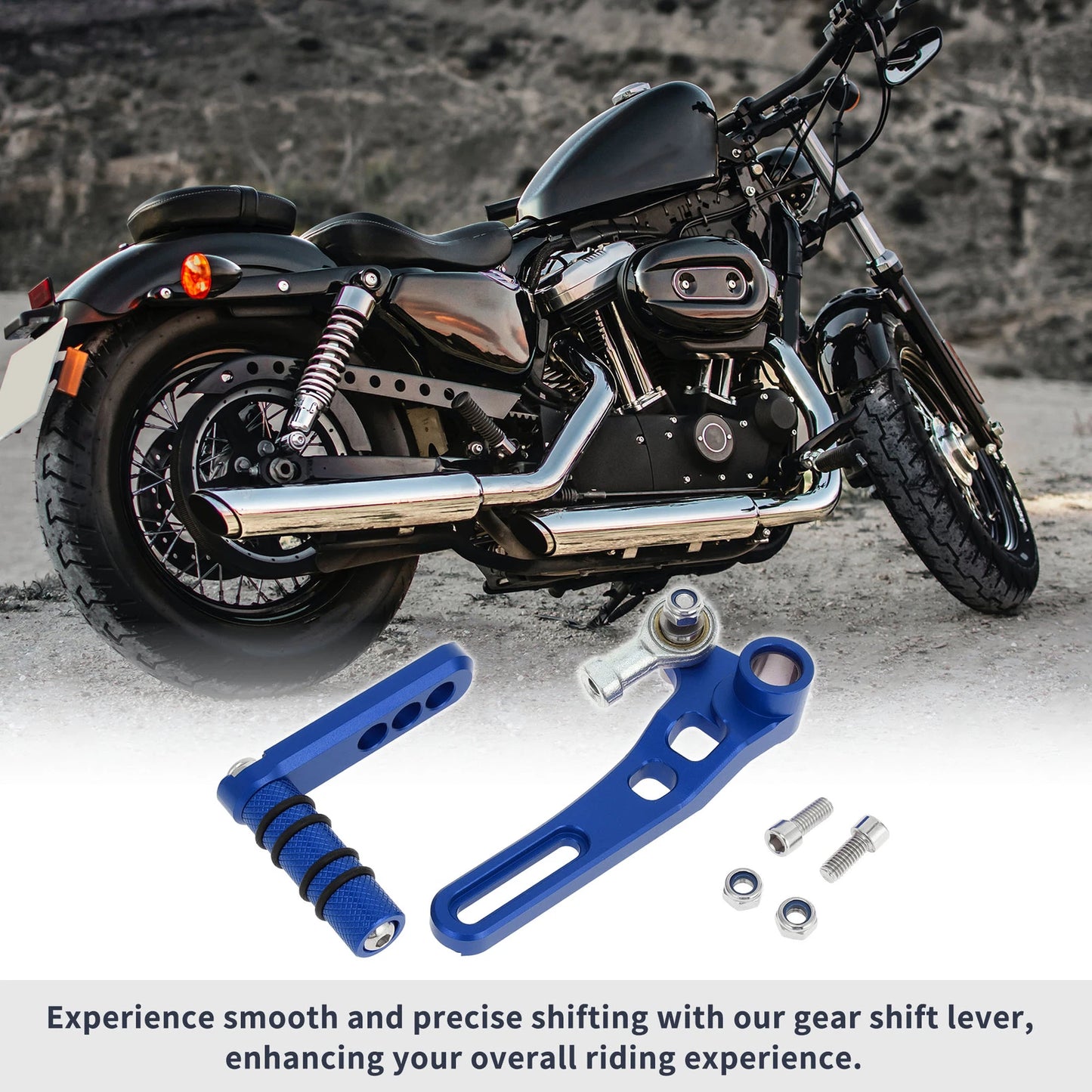 Blue Gear Shifter Lever for Suzuki V-Strom 250 (2018-2023)