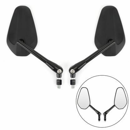 Pair Handlebar Mirrors for Moped Quad ATV Scooter (2010-2023)