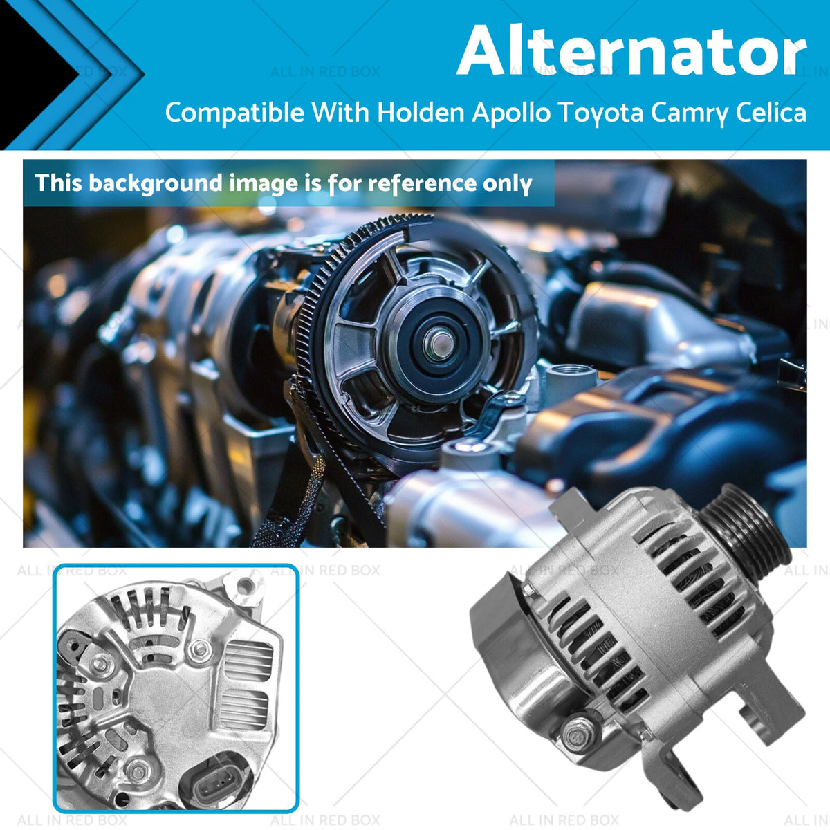 70A Alternator for Honda Civic ES D17Z1 & Integra DA B18A1 (1989-2005)