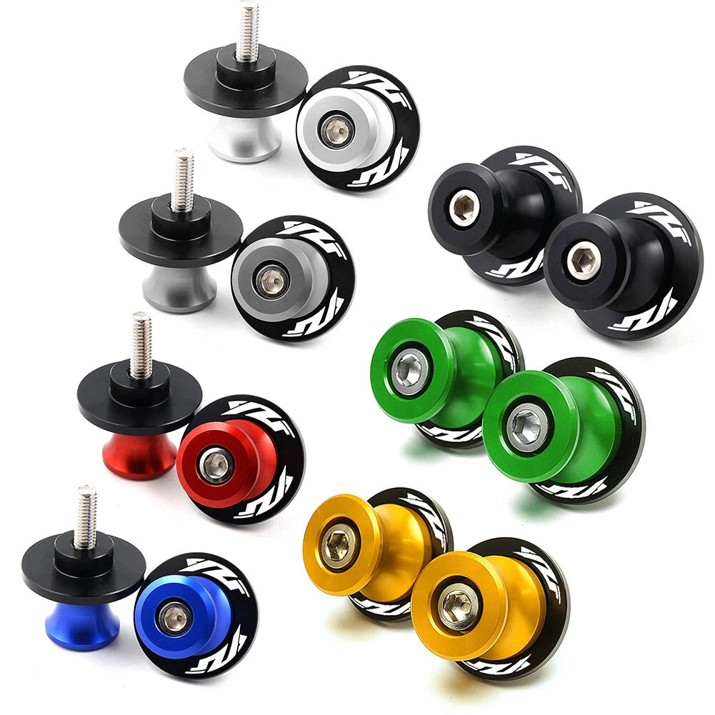 CNC Titanium Swingarm Spools Slider Stand Screws M6 for Yamaha YZF R1 R3 R6
