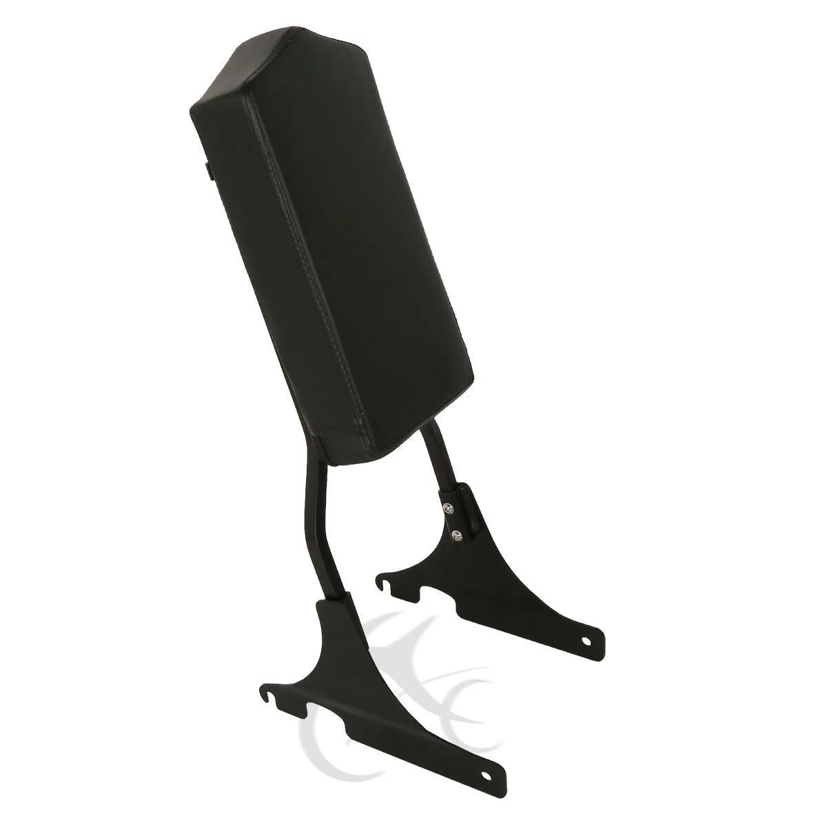 Black Sissy Bar w/ Backrest Pad for Harley Softail Custom (1984-1999)