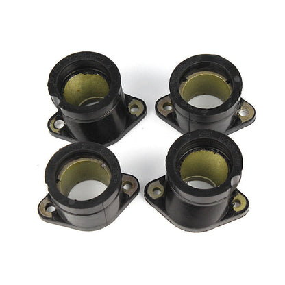 4pcs Carburetor Intake Manifold Boots for Kawasaki ZR750 Zephyr (1991-1997)