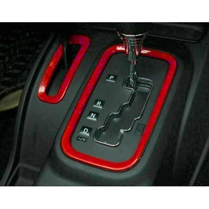 Red Car Interior Trim Kit for Jeep Wrangler JK 4 Door (2011-2017)