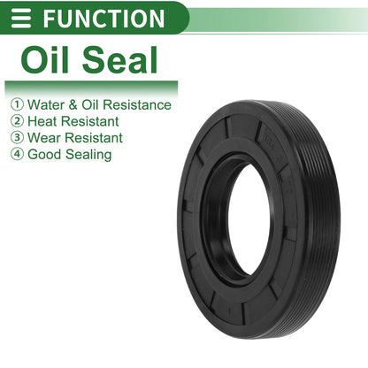 Oil Seal 35x70x12mm Rotary Shaft Seal NBR Black for Make Model