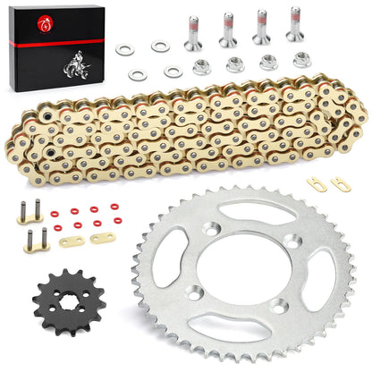 Drive Chain X-Ring & Sprockets Bolt Kit for Honda XR80R/CRF80F 110 Link