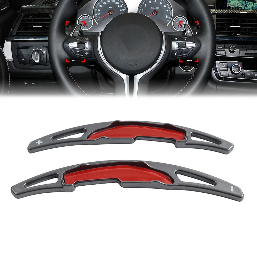 Steering Wheel Shifter Paddle Extensions for BMW M2 M3 M4 M5 M6 X5M X6M