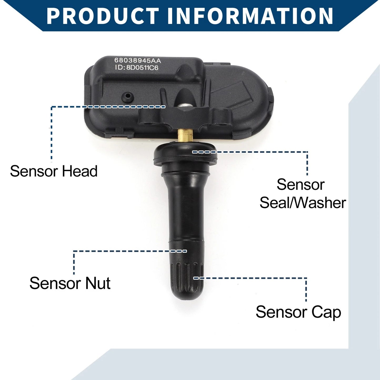 Tire Pressure Sensor for Dodge Sprinter 2500 (2007-2009)