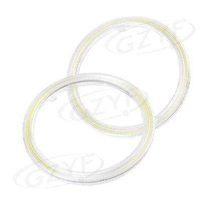 12V-24V 90mm LED Halo Lamp Angel Eyes Fog Light for Car
