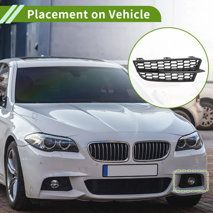 Front Left Fog Light Grill for BMW 1-Series (2011-2015) - 1 Pcs
