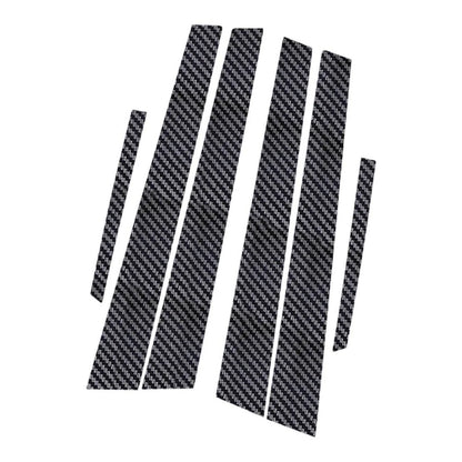 6pcs Carbon Fiber B-Pillar Post for Mazda 6 Sedan (2003-2007)