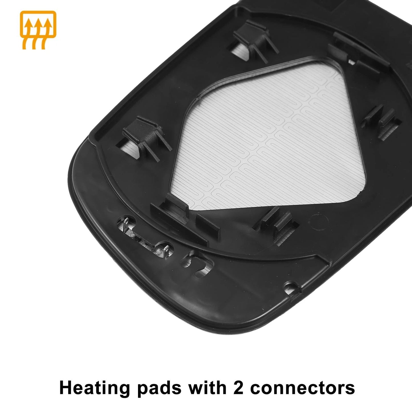 Heated Right Side Rearview Mirror Glass for Honda CR-V (1997-2006)
