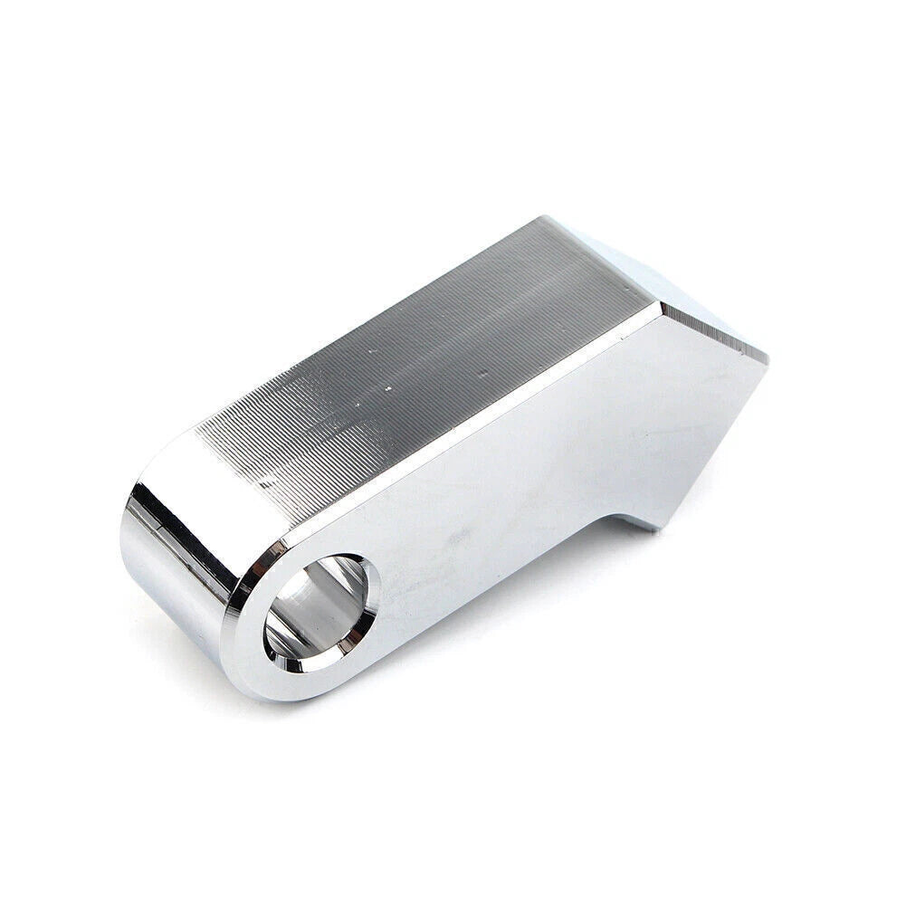 Chrome Headlight Mounting Block Bracket for Harley Custom Headlight