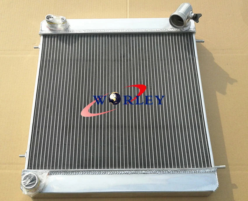 Aluminum Radiator for 3 Row Fit Jaguar E-Type XKE Series 1 4.2L I6 (1965-1967)