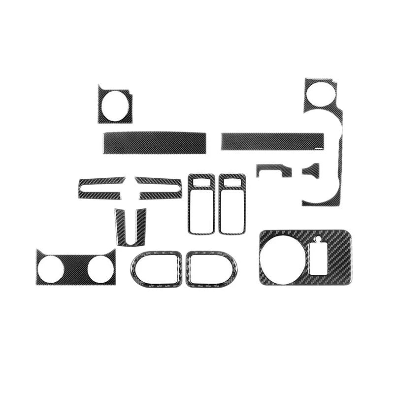 Carbon Fiber Interior Trim Covers for Ford Mustang (2005-2009)