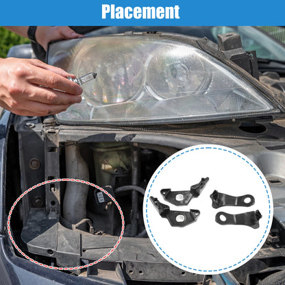 Headlight Support Mount Bracket for BMW 525xi (2006-2007)