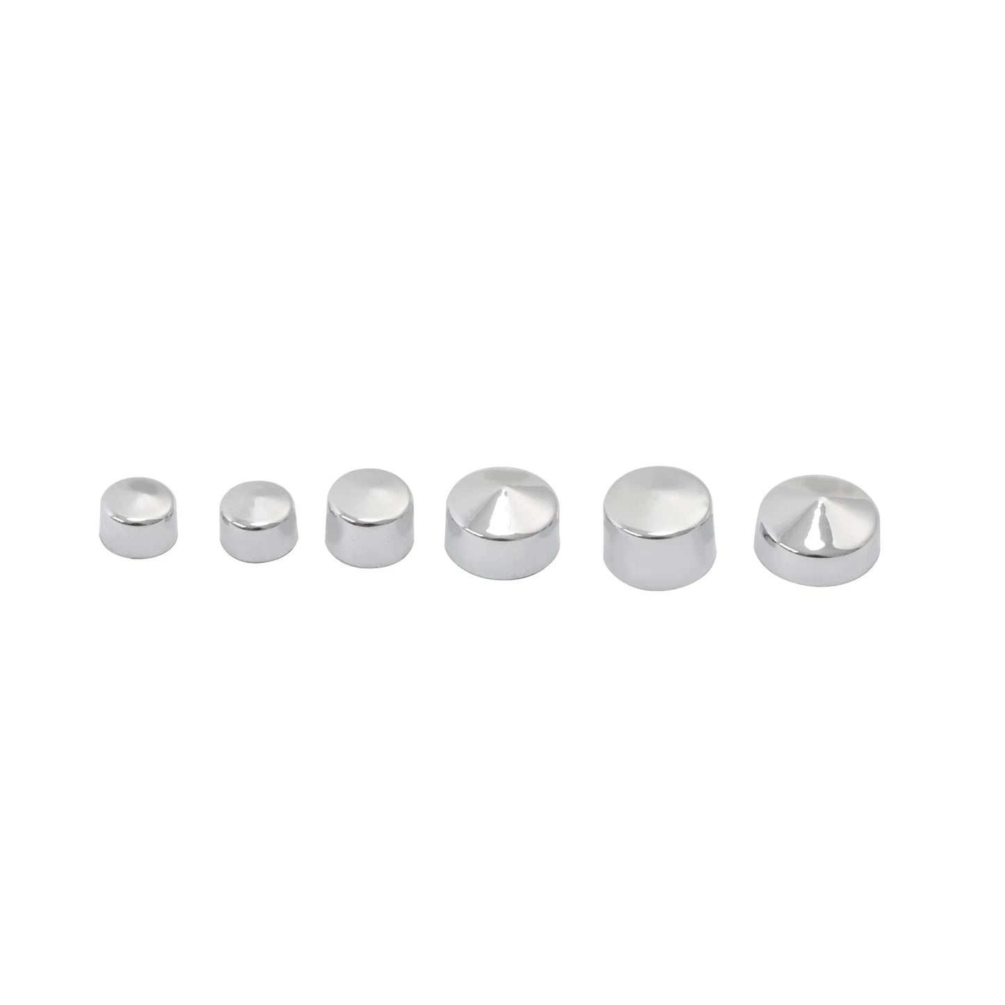 Chrome Bolt Topper Caps for Harley Davidson Electra Glide 2007-2013