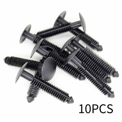 10 x Car Mounting Clip Mouldings Protective Strips for Ford Mustang (2005-2012)