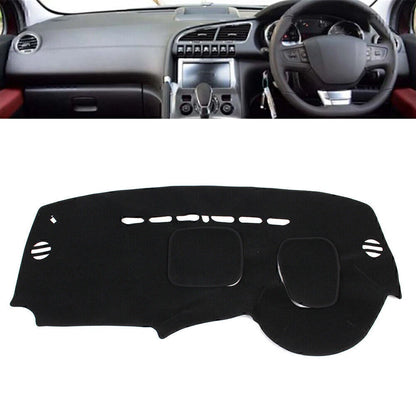 Black Dash Mat Cover for Peugeot 3008 (2013-2015)