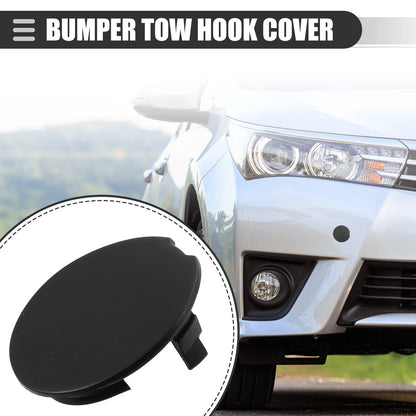 Front Bumper Tow Hook Cover for Ford Explorer (2011-2015) Black