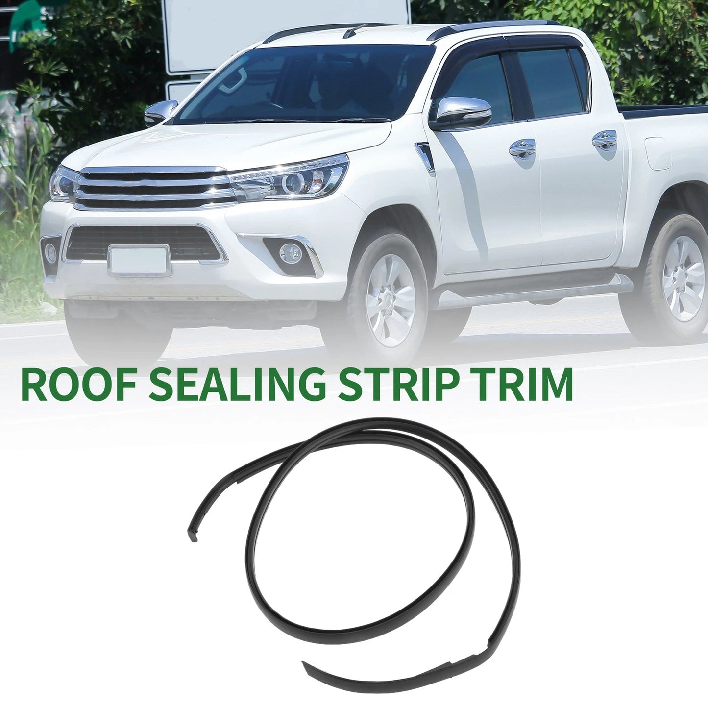 Left Side Roof Sealing Strip Sunroof Trim for Toyota Hilux (2016-2020)