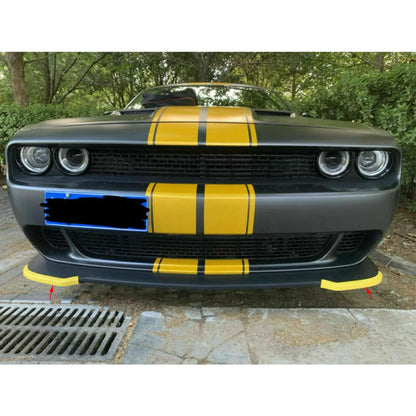 Front Bumper Lip Splitter Cover for Dodge Challenger SRT Scat Pack (15-20)