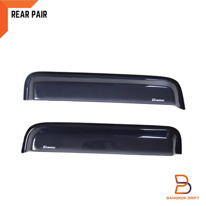 Weather Shield Window Visor Rain Guard for Holden Rodeo Isuzu D-Max (03-11)