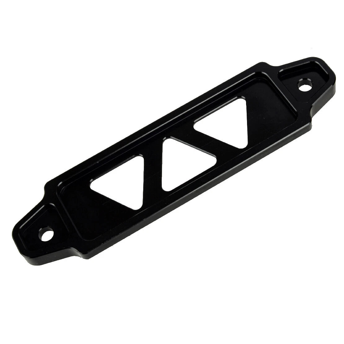 Black Aluminum Car Battery Tie Down Mount Bracket for Hot Sn
