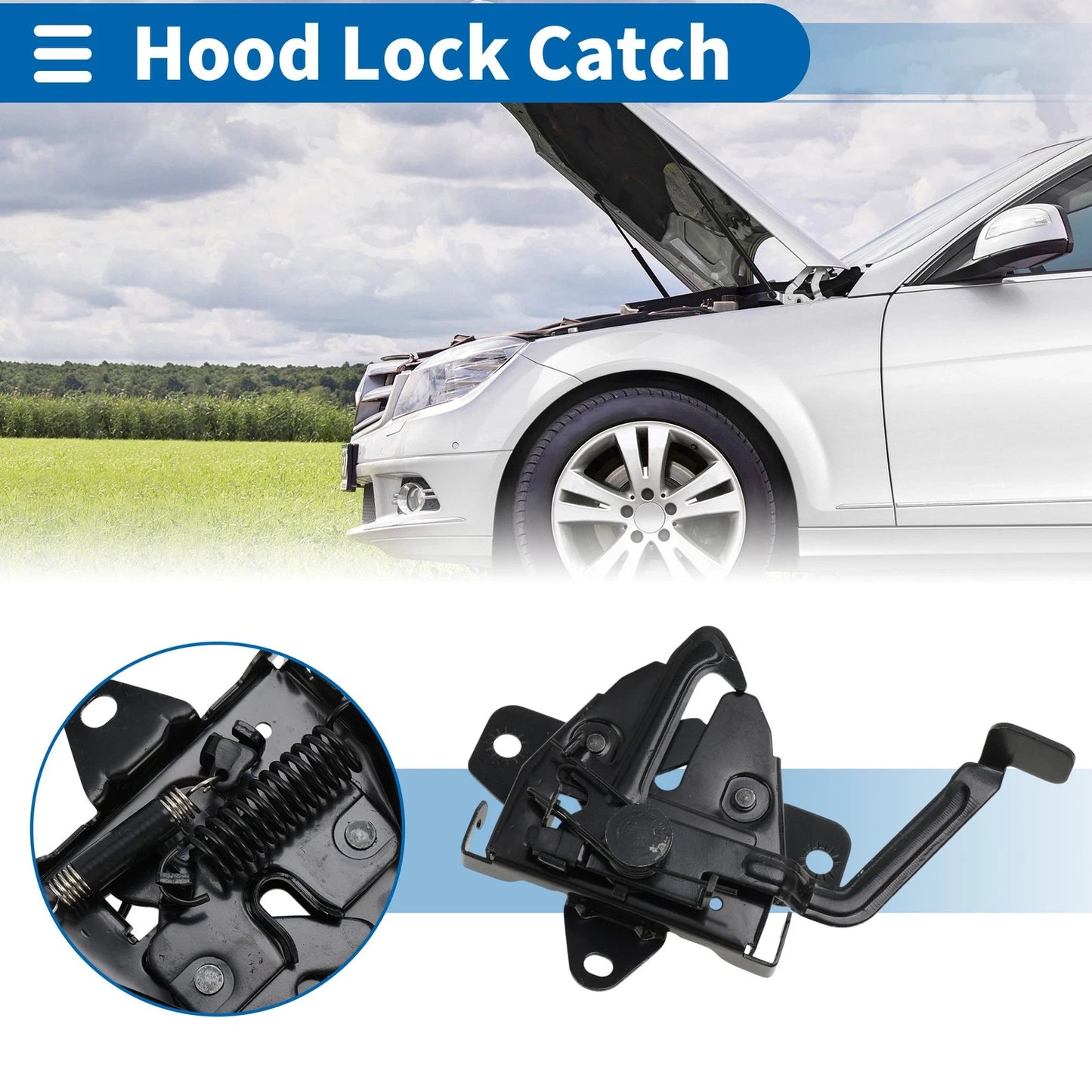 Hood Latch Assembly for Kia Optima (2011-2016)
