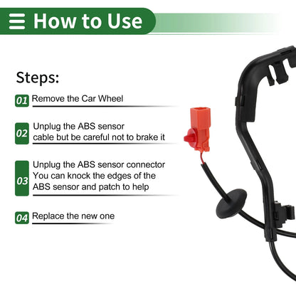 ABS Wheel Speed Sensor for Honda Fit Saloon (2003-2006)