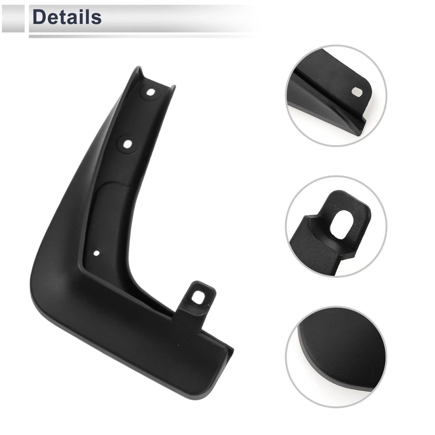 Mud Flaps Splash Guards 1 Set for BMW 1 Series Saloon (2017-2022)