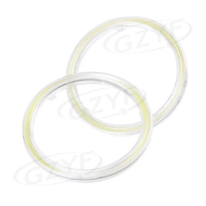 80mm 12V-24V Angel Eyes COB Halo Ring Light for Headlight LED Bulbs (No Year)