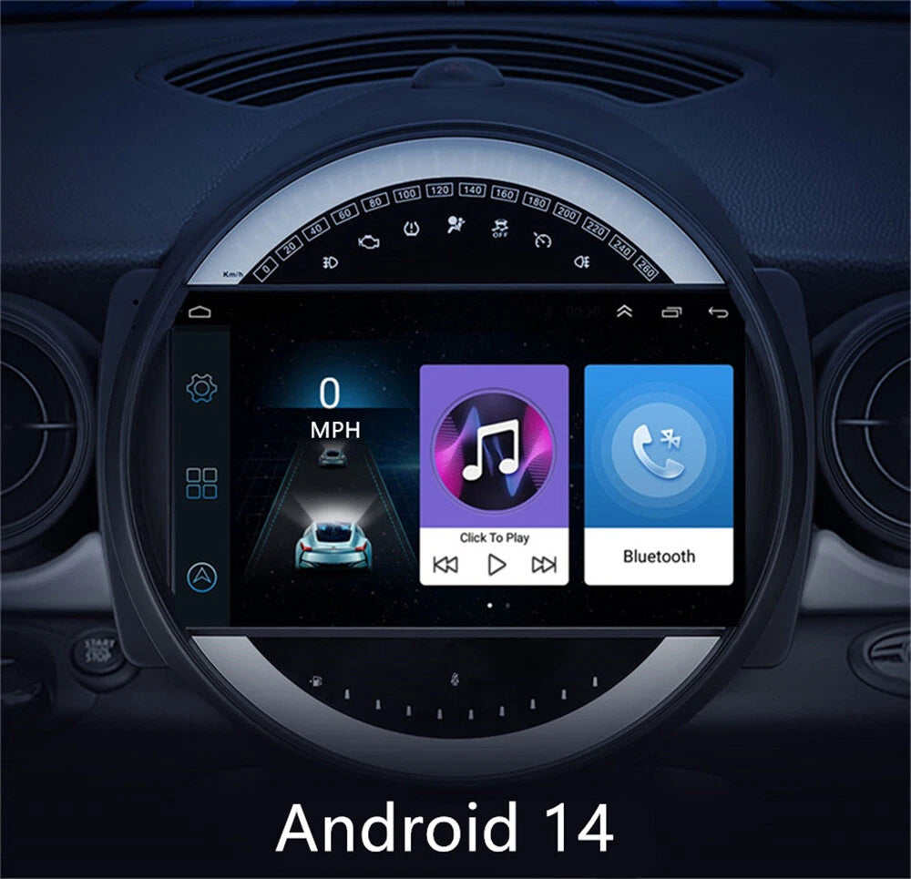 9'' Android Head Unit Navigation for BMW Mini Cooper R56 R60 (2007-2013)