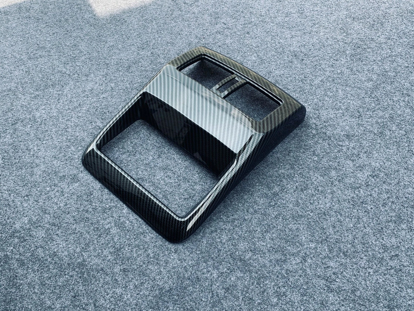 Rear Air Outlet Vent Cover Trim for Nissan Rogue Carbon Fiber Panel (2021-2023)
