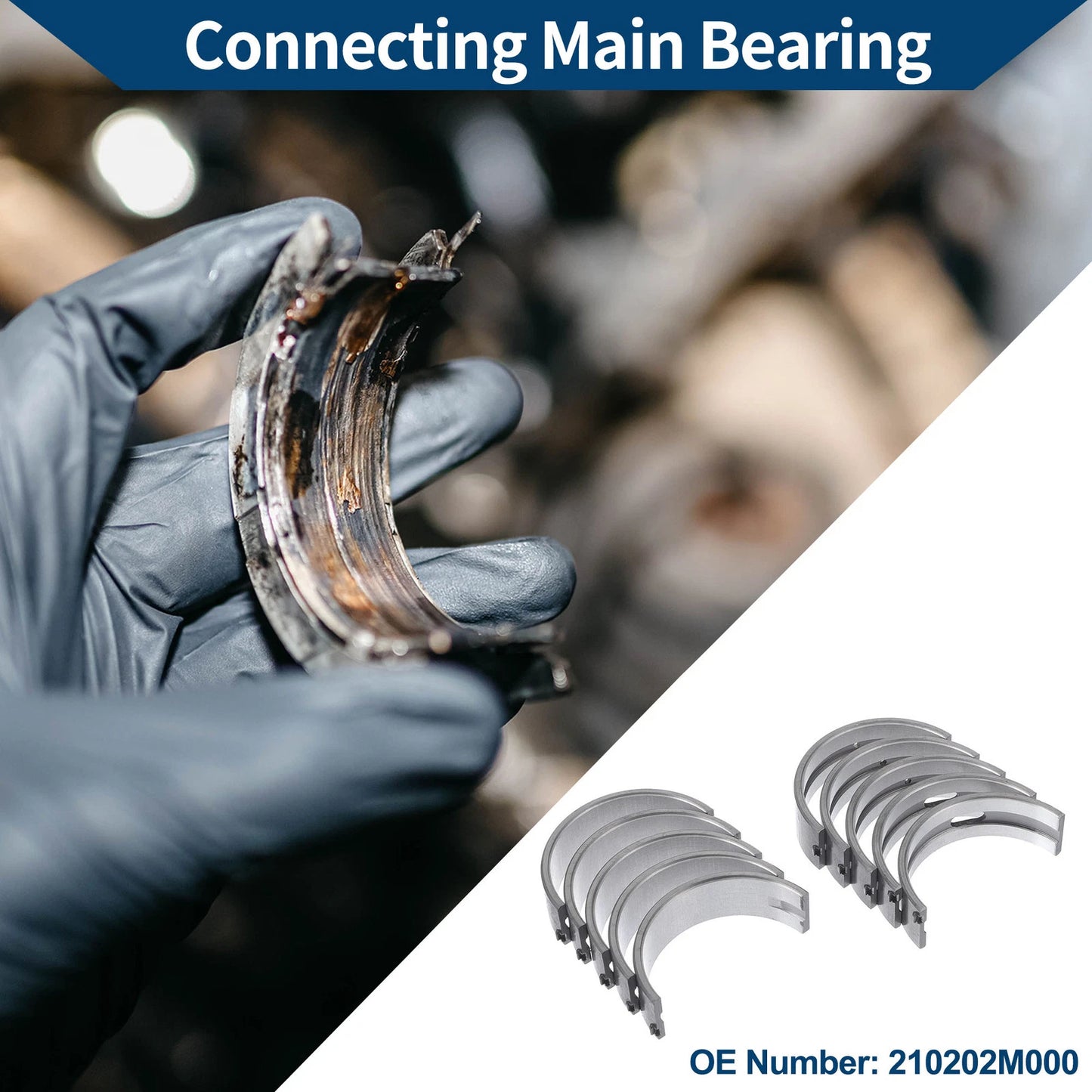 Main Bearing Set for Hyundai Accent (2018-2022)