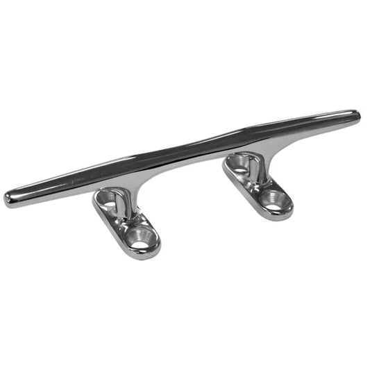 Rope Cleat for Boat/Marine 316 Stainless Steel 150mm Slimline Deck Cleats x 4