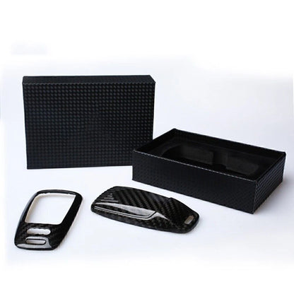 Carbon Fiber Key Case Cover for Audi A4 A5 S4 S5 Q5 TT (2013-2020)