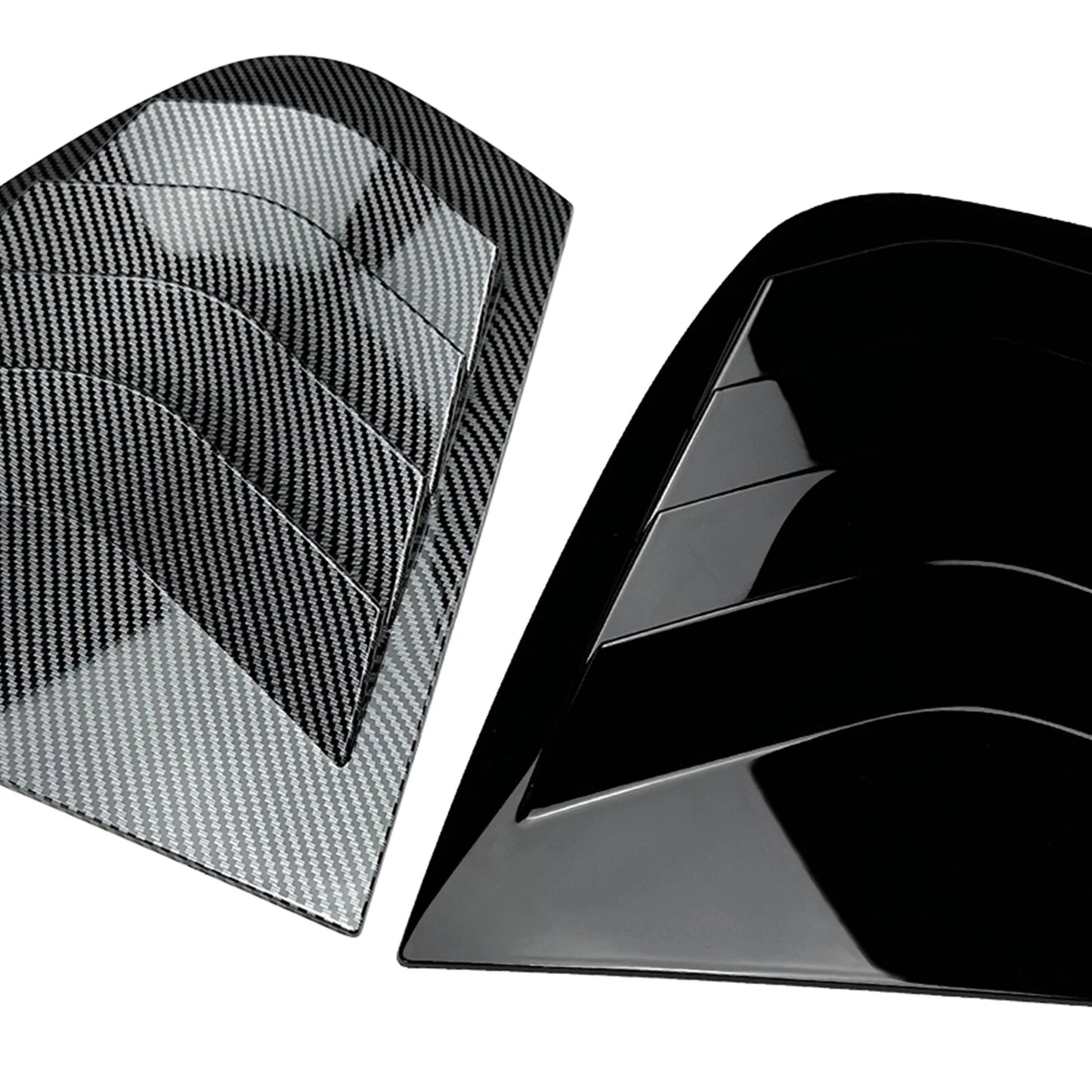 Rear Louver Shutter Cover for BMW F30 320i M Sport (2013-2019) Black