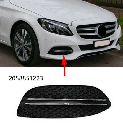 Right Fog Light Air Vent Grille Cover for Benz C Class W205 C180 C200 (2015-2021)