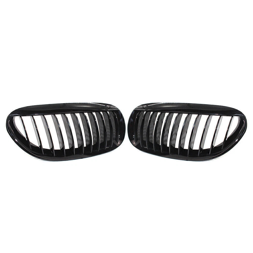 1x Pair Front Kidney Grille for BMW E63 E64 650i M6 (2004-2010)