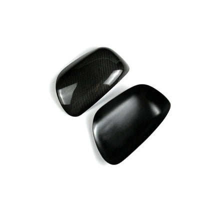 Real Carbon Fiber Stick-on Side Mirror Caps Trim for Lexus IS300 2001-2005