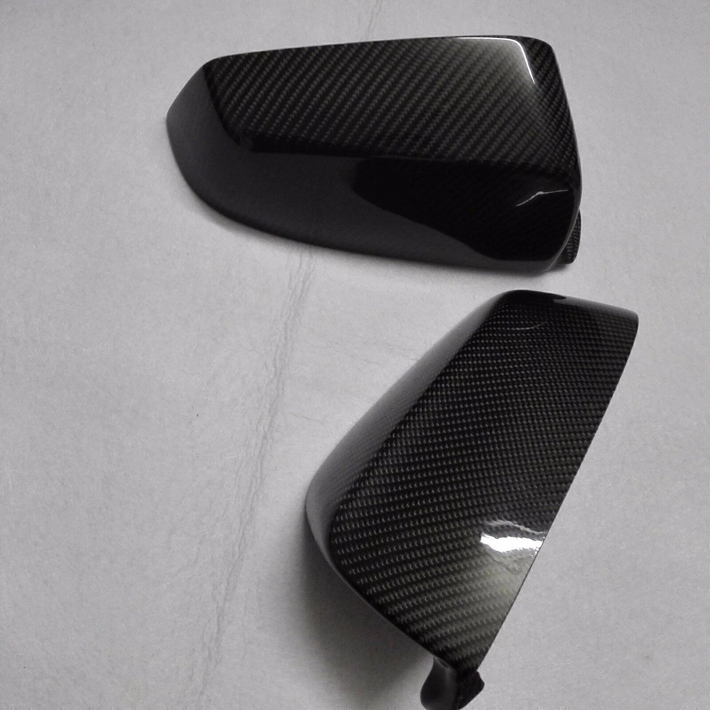 2 x Car Mirror Covers for BMW 5 Series GT F07 (2010-2013) Carbon Fiber