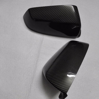 2 x Car Mirror Covers for BMW 5 Series GT F07 (2010-2013) Carbon Fiber